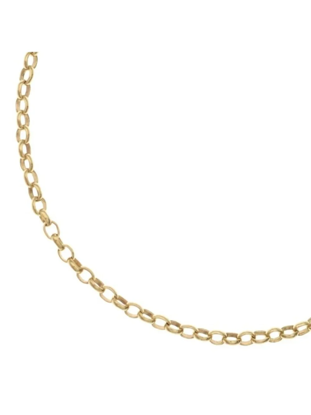 Chrome Hearts 22k Neckchain Roll Chain Necklace Gold